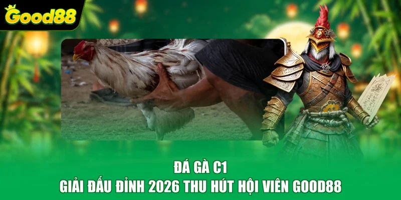 Đá Gà C1 | Giải Đấu Đỉnh 2026 Thu Hút Hội Viên Good88