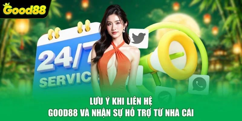 Lưu ý khi liên hệ Good88 và nhận sự hỗ trợ từ nhà cái
