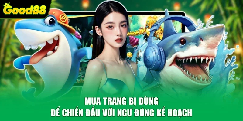 Mua trang bị dùng để chiến đấu với ngư đúng kế hoạch
