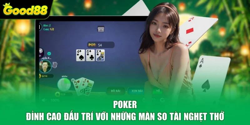Poker - Đỉnh Cao Đấu Trí Với Những Màn So Tài Nghẹt Thở