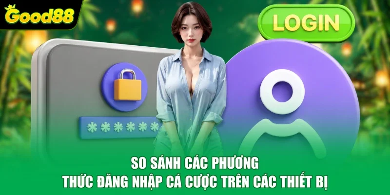 So sánh các phương thức đăng nhập cá cược trên các thiết bị