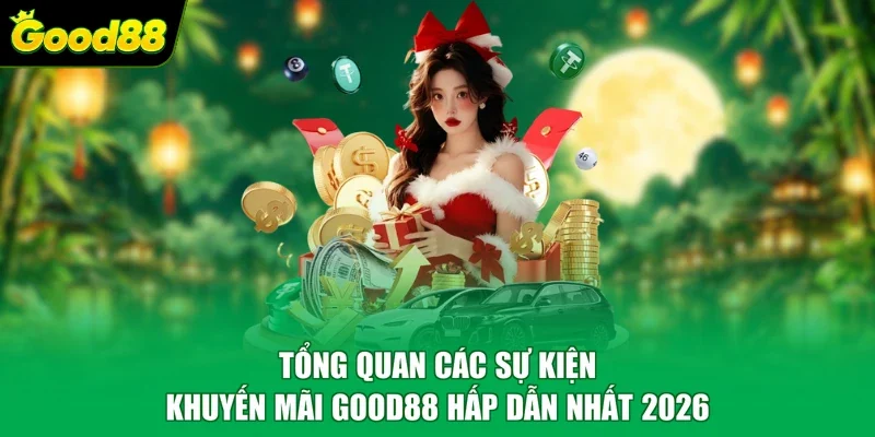 Tổng quan các sự kiện khuyến mãi Good88 hấp dẫn nhất 2026